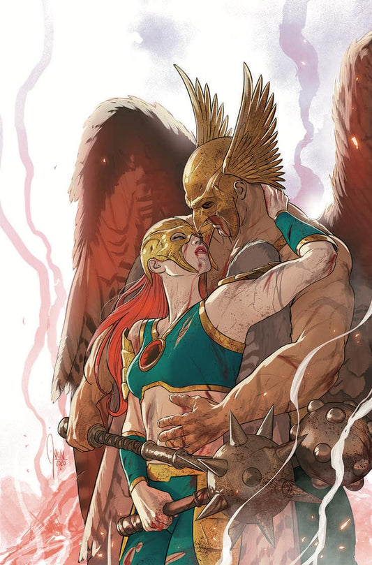 Winged Warriors Embrace Print Poster