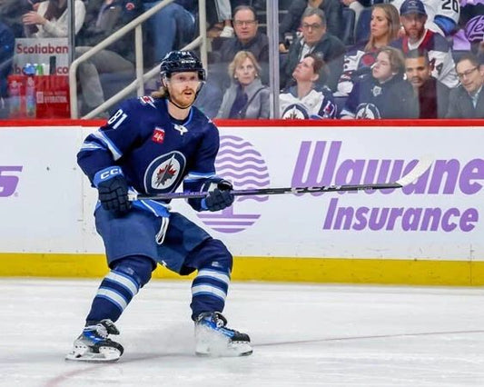 Winnipeg Jets Kyle Connor Glossy Photo Hockey Print Poster