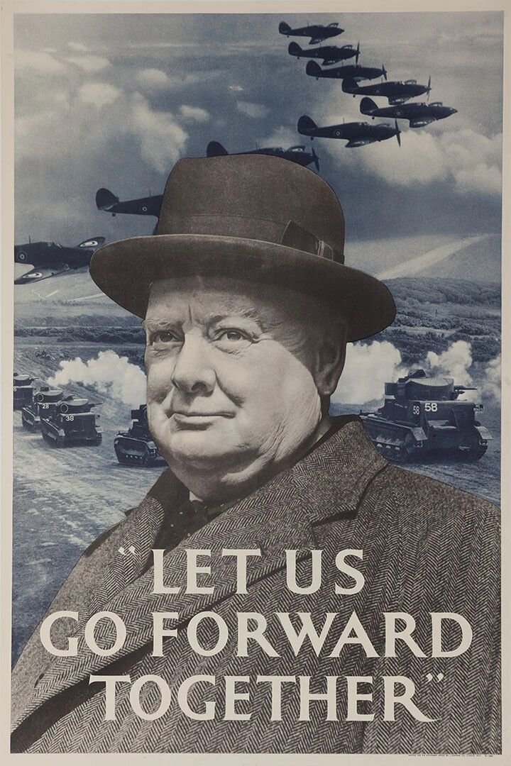 Winston Churchill World War 2 Ww2 Vintage Style Jigsaw Puzzle