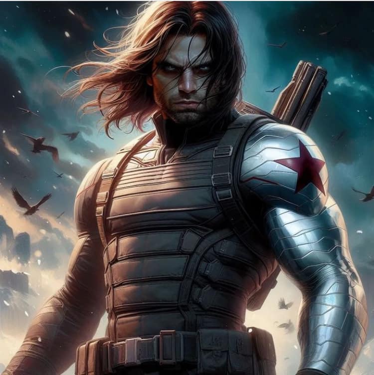 Winter Soldier In Action Jigsaw Puzzle