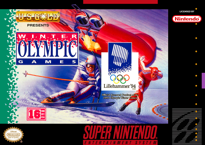 Winter Olympic Games Lillehammer 94 (Usa) Snes Print Poster