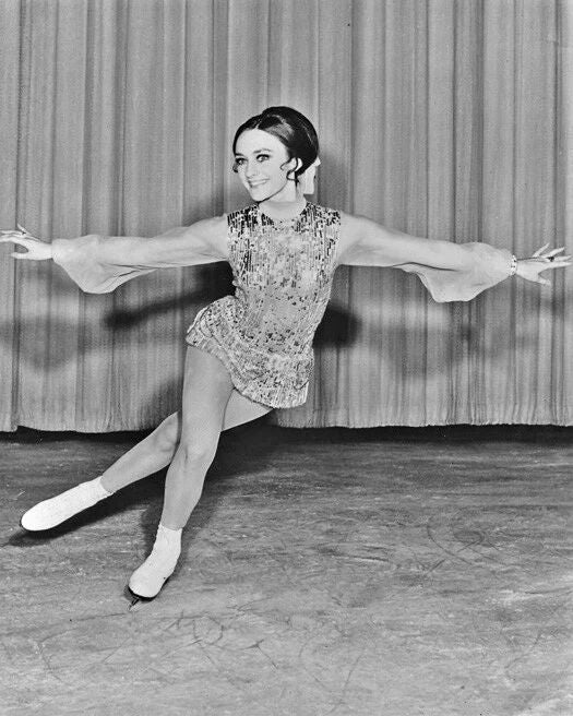 Winter Olympics Peggy Fleming Glossy Magnet Print Figure Skating Magnet 1