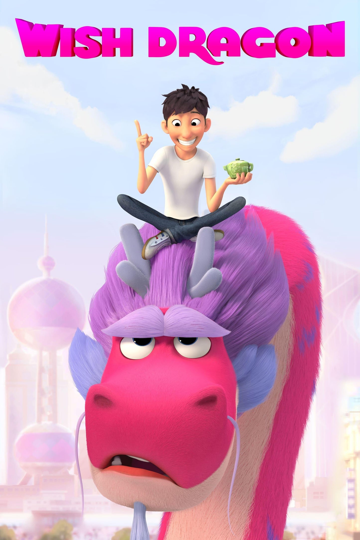 Wish Dragon (2021) Movie Magnet