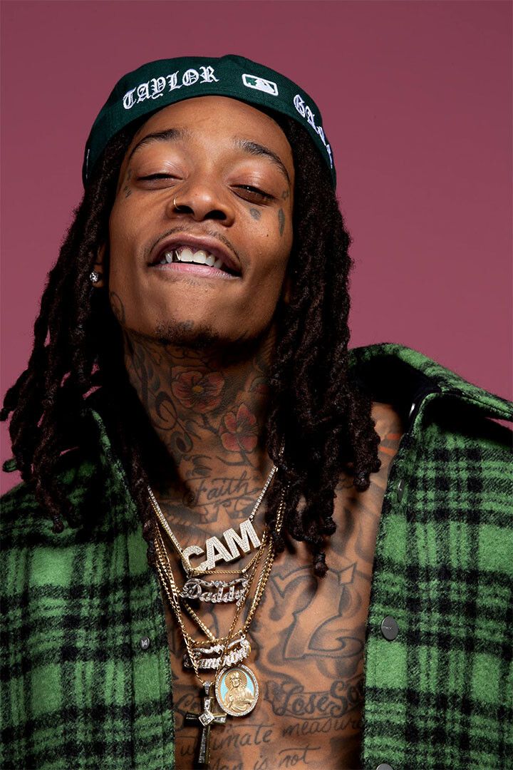 Wiz Khalifa Rap Music Hip Hop Rapper Picture Keychain
