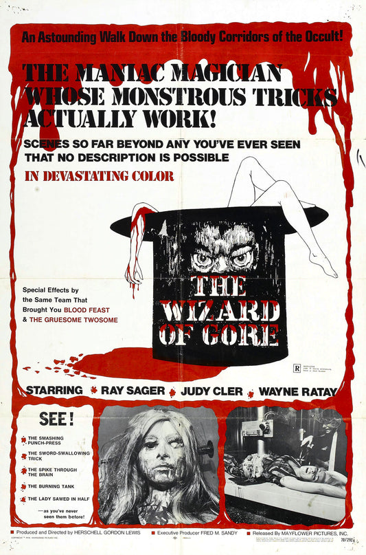 Wizard Of Gore 01 Movie Magnet