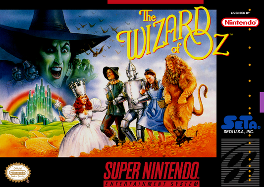 Wizard Of Oz (Usa) Snes Print Poster