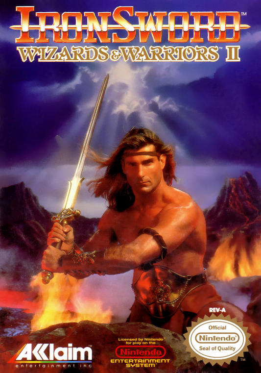 Wizards & Warriors Ii Ironsword (Usa) Nes Print Poster