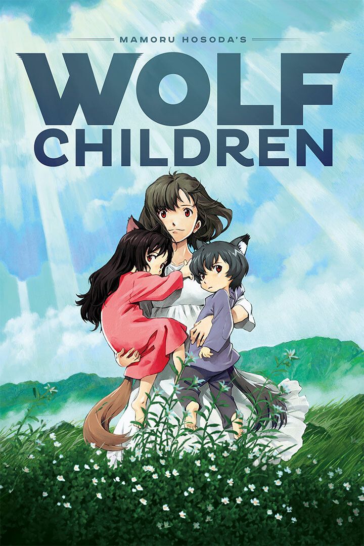 Wolf Children Drama Familty Animation Movie Film Wall Art Home Poster