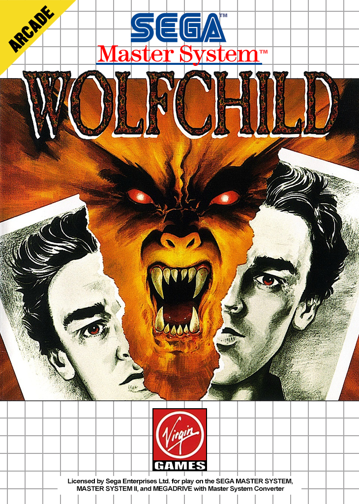 Wolfchild Sega Master System Print Poster