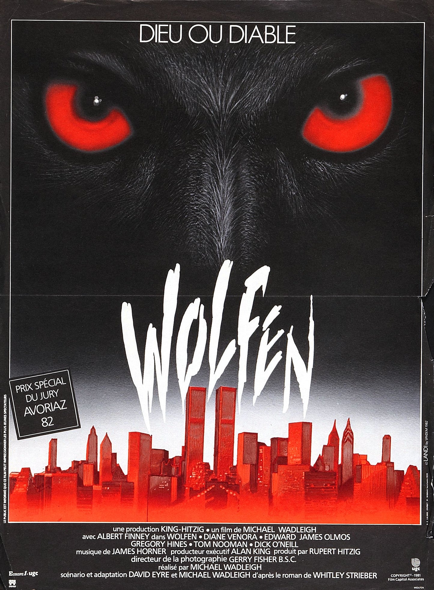 Wolfen 02 Movie Magnet