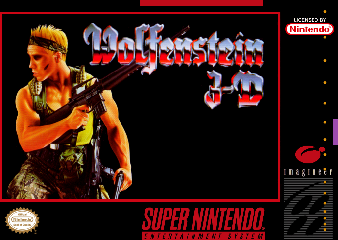 Wolfenstein 3 D (Usa) Snes Print Poster