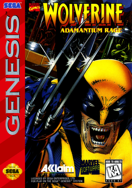 Wolverine Adamantium Rage (Usa) Genesis Print Poster