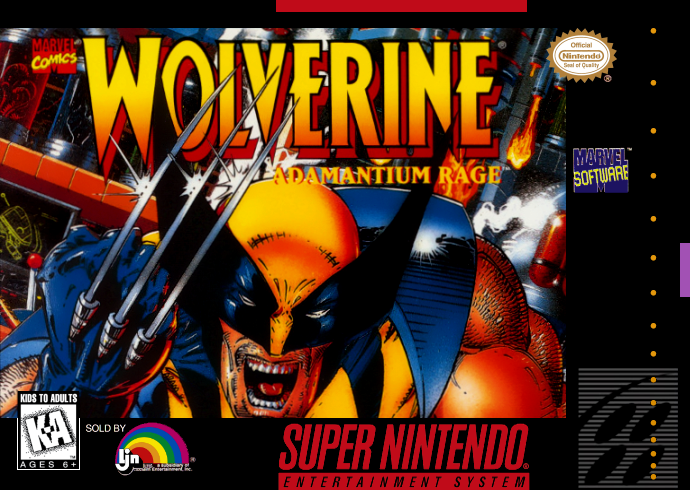 Wolverine Adamantium Rage (Usa) Snes Keychain