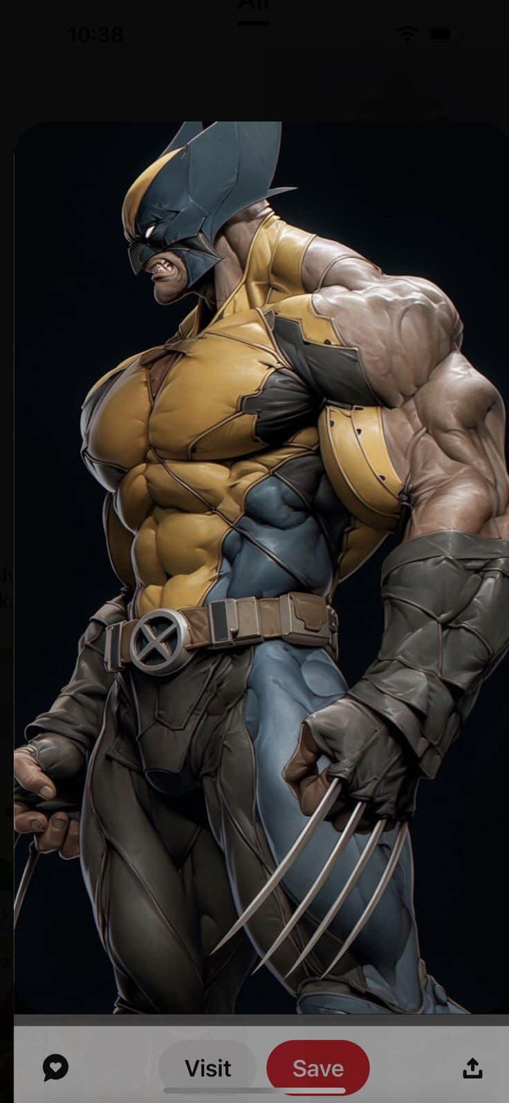 Wolverine 3D Model Jigsaw Puzzle