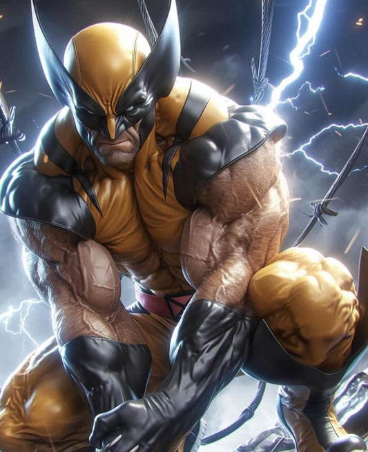 Wolverine Action Hero (2) Print Poster