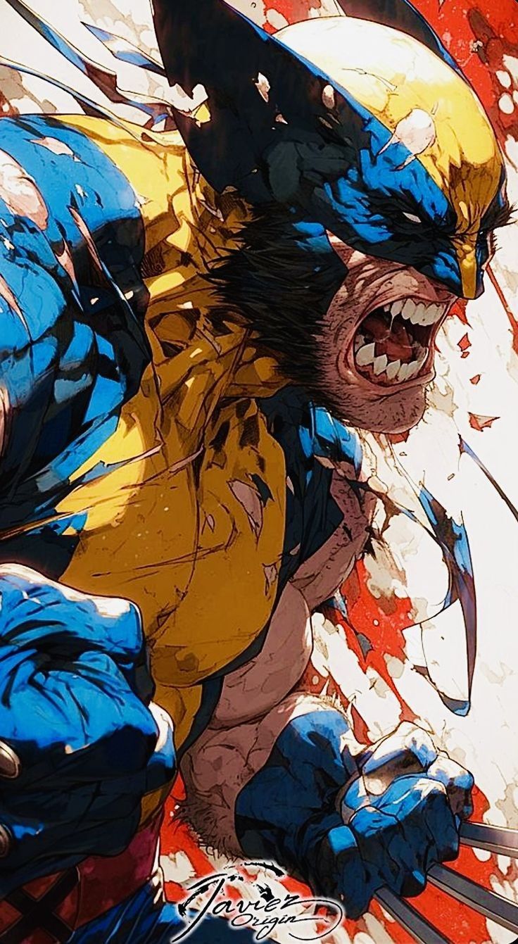 Wolverine Action Illustration (5) Jigsaw Puzzle