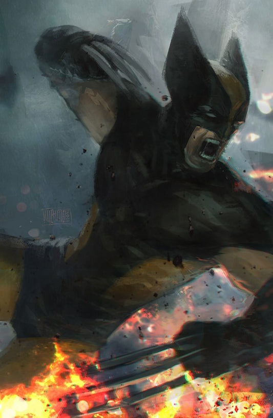 Wolverine Action Portrait (11) Print Poster