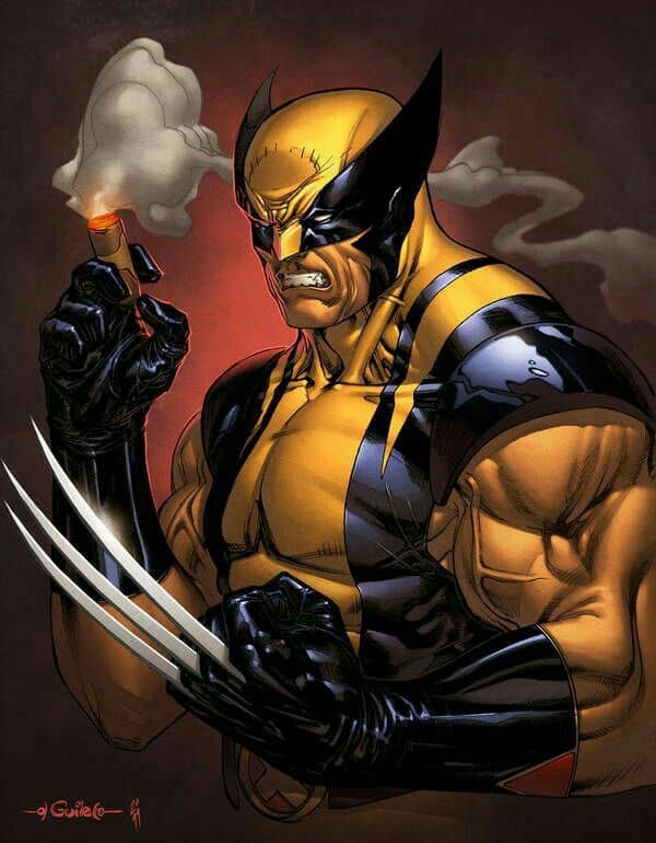 Wolverine Action Portrait (3) Jigsaw Puzzle