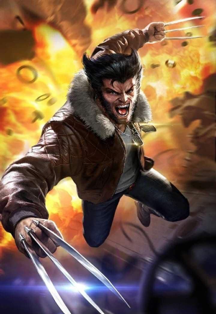 Wolverine Action Pose Explosion Jigsaw Puzzle