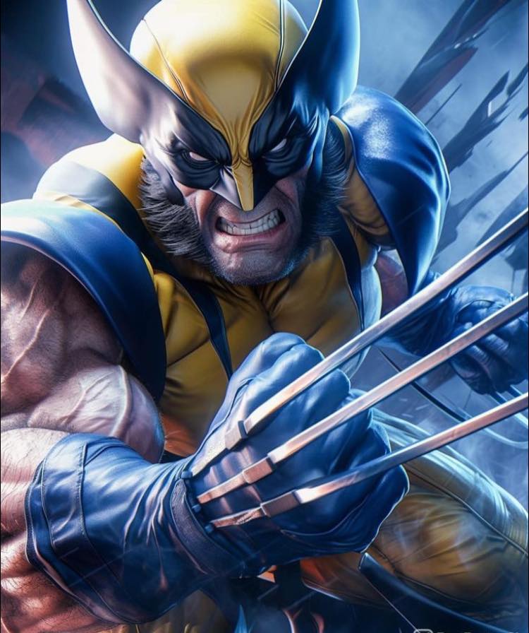 Wolverine Action Pose (13) Jigsaw Puzzle