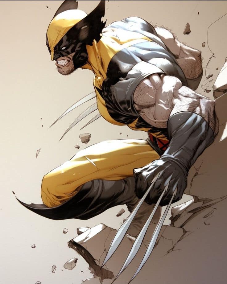Wolverine Action Pose (15) Jigsaw Puzzle