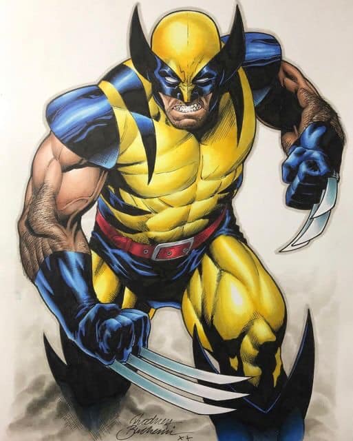 Wolverine Action Pose (3) Print Poster