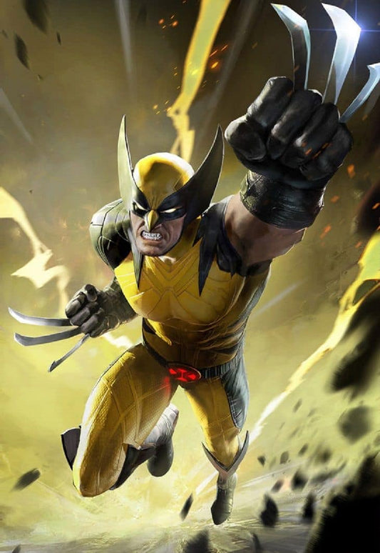 Wolverine Action Pose (7) Print Poster