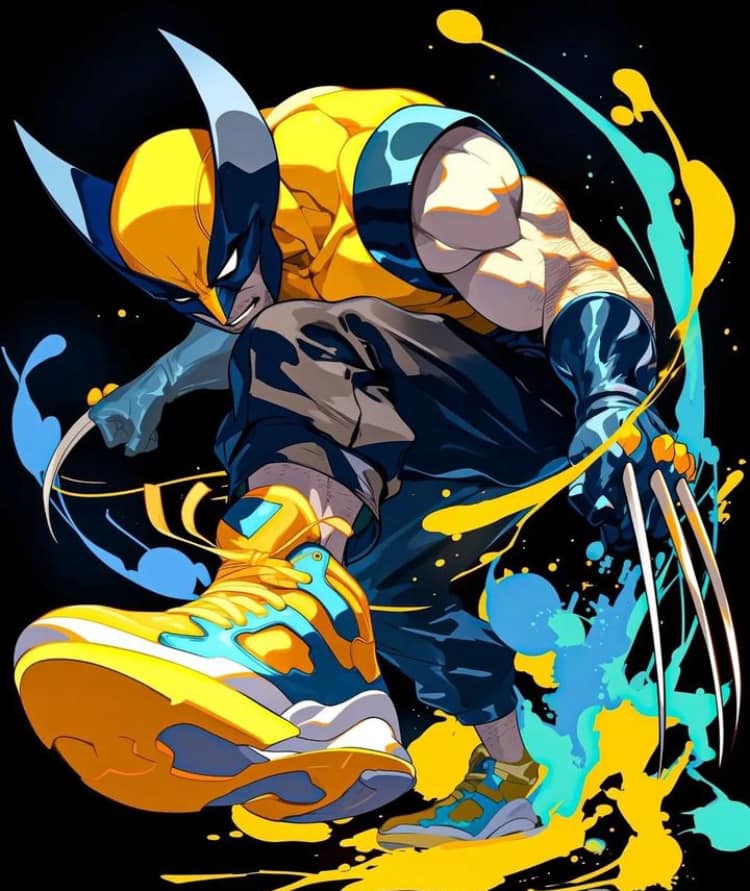 Wolverine Artistic Illustration Jigsaw Puzzle