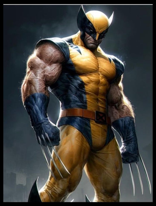 Wolverine Character Art (3) Print Poster