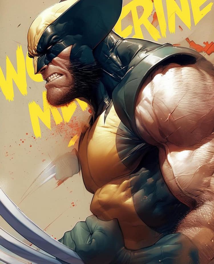 Wolverine Character Art (4) Jigsaw Puzzle