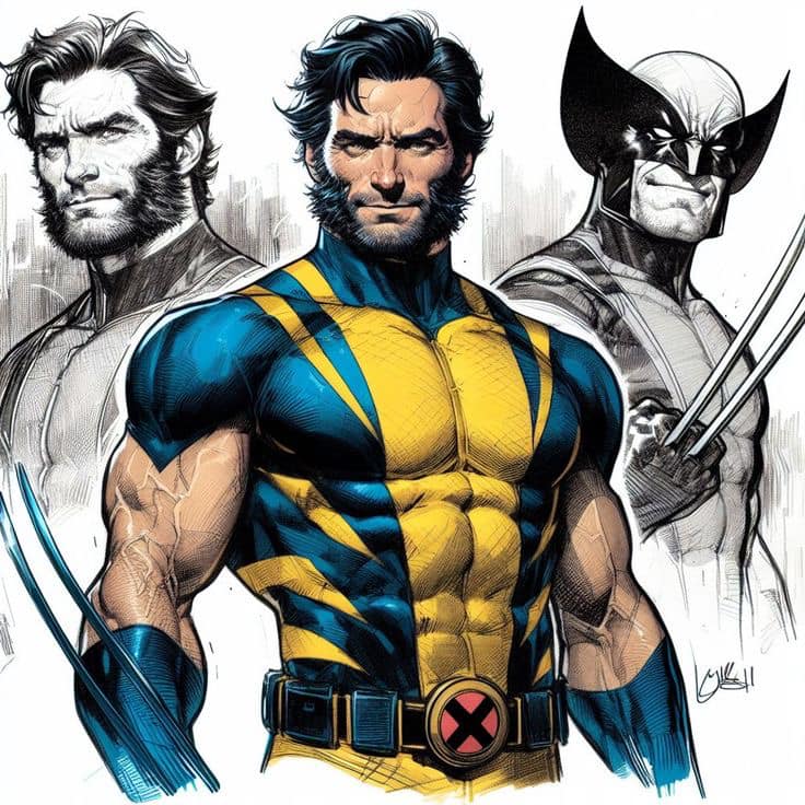 Wolverine Character Design Jigsaw Puzzle