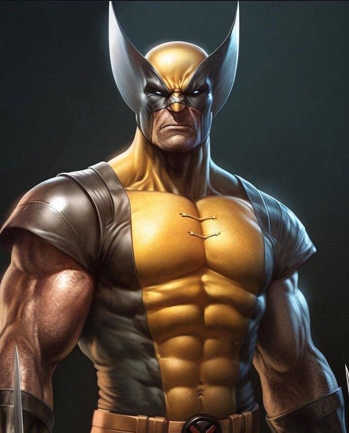 Wolverine Character Portrait Jigsaw Puzzle