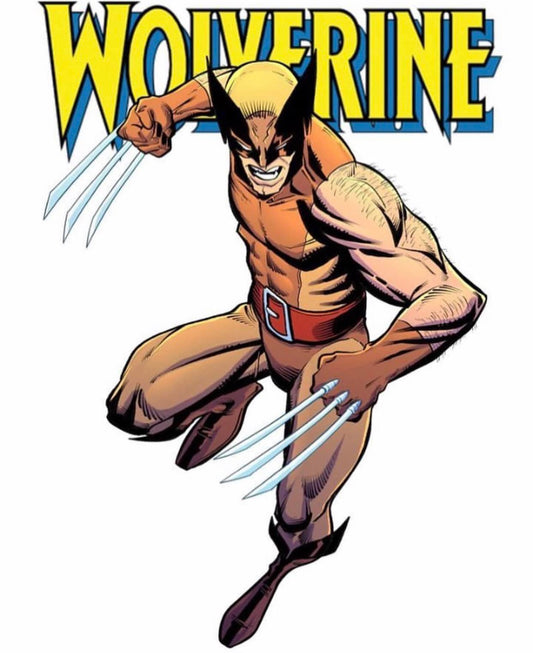 Wolverine Comic Action Print Poster