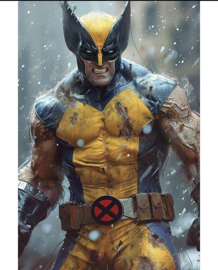 Wolverine Comic Action (2) Jigsaw Puzzle