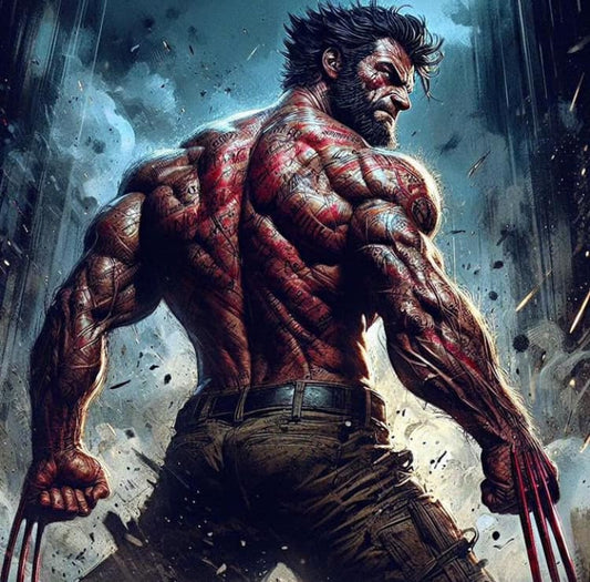 Wolverine Comic Artwork Print Poster