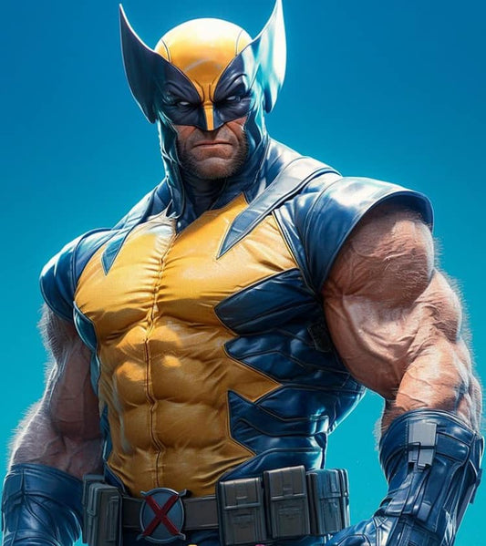 Wolverine Hero Portrait Print Poster