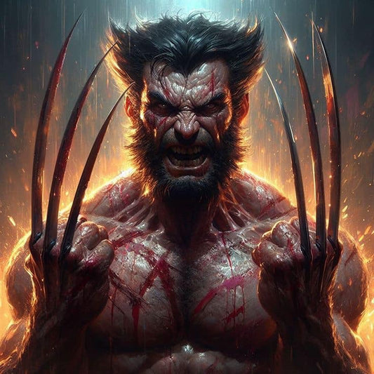 Wolverine Heroic Anger Print Poster