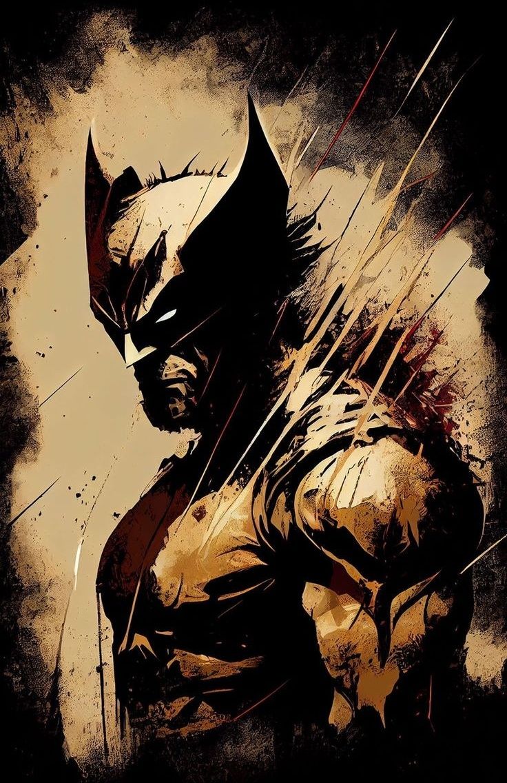 Wolverine Illustration Jigsaw Puzzle
