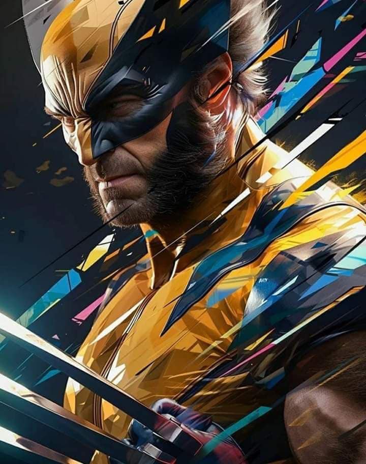 Wolverine Portrait Animated Art Jigsaw Puzzle