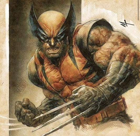 Wolverine Portrait Artwork (2) Print Poster