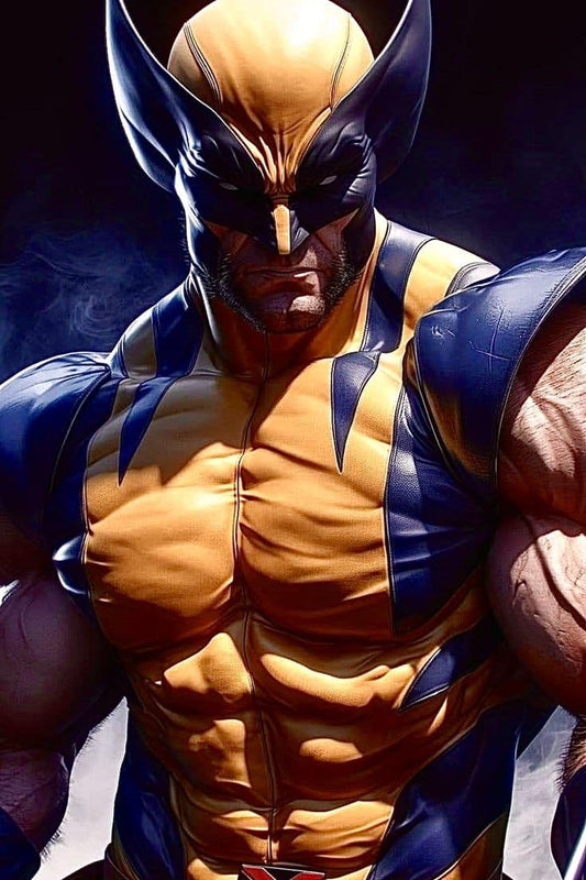 Wolverine Portrait (2) Print Poster