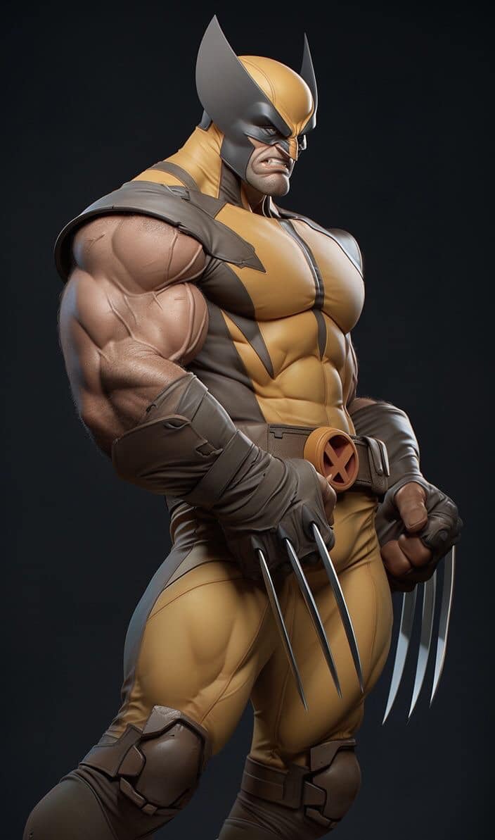 Wolverine Statue Comic Character Jigsaw Puzzle