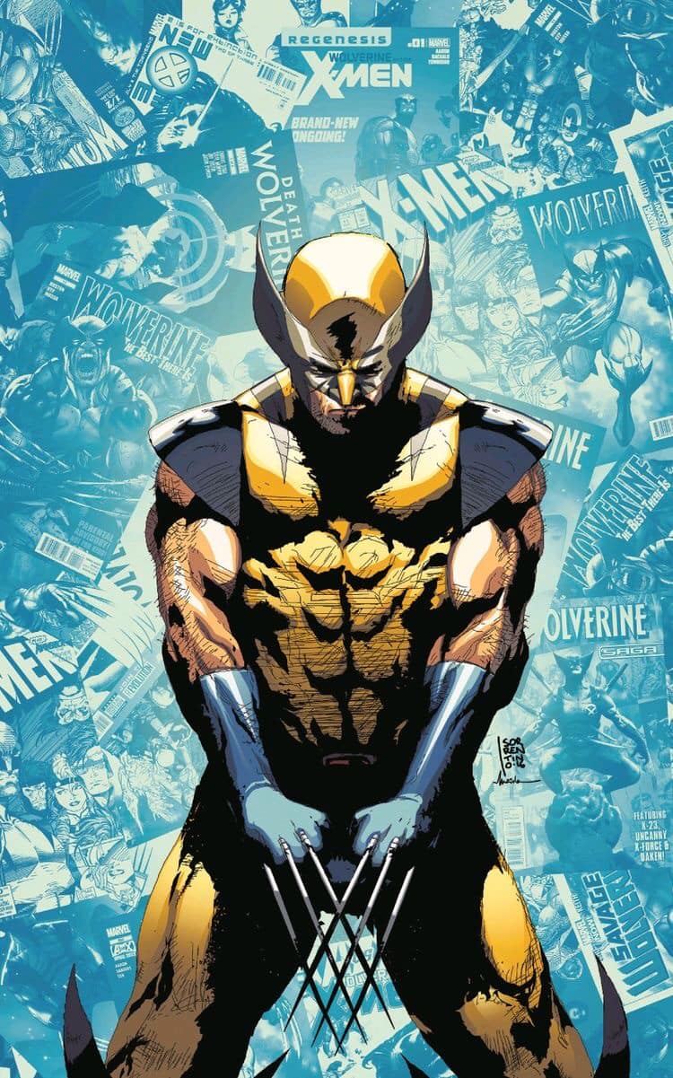 Wolverine Xmen Comic Art Print Poster