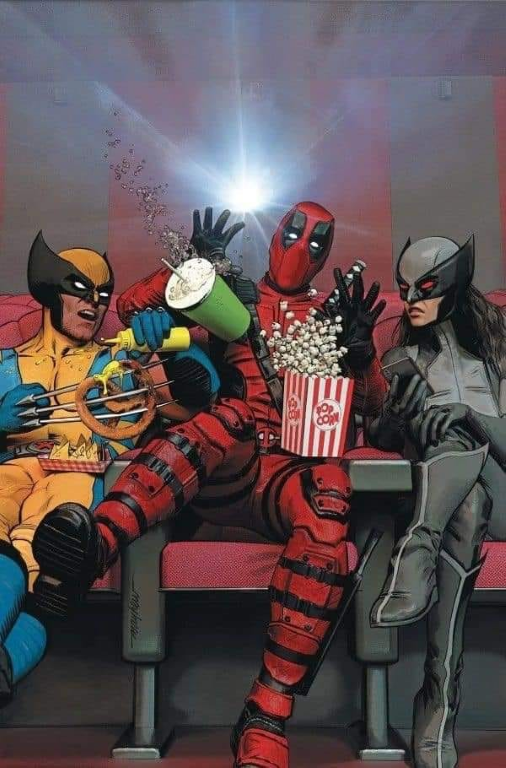 Wolverine And Deadpool Cinema Jigsaw Puzzle
