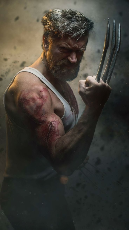 Wolverine Claws Powerful Fighter 301 Jigsaw Puzzle