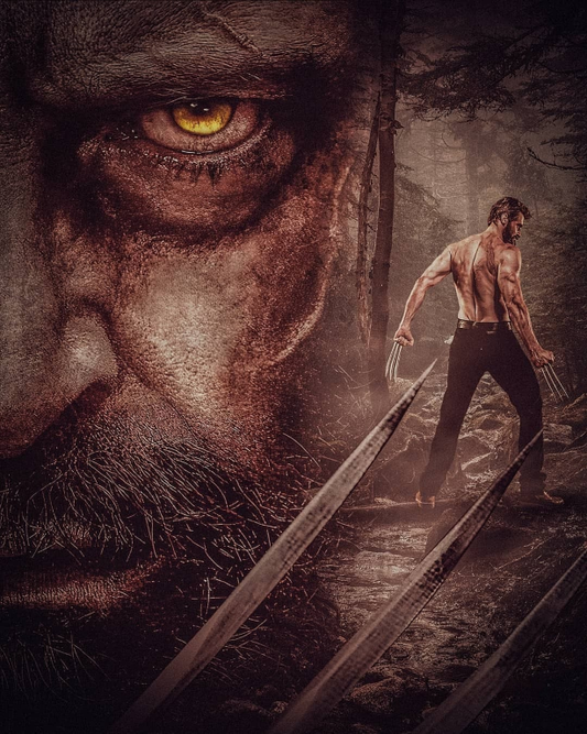 Wolverine Forest Claws 4523 Print Poster