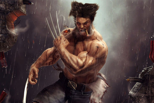 Wolverine Movie Claw Logan Science Fiction Action Horror Jigsaw Puzzle