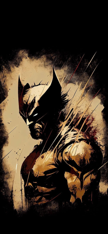 Wolverine Scratch 0292 Print Poster