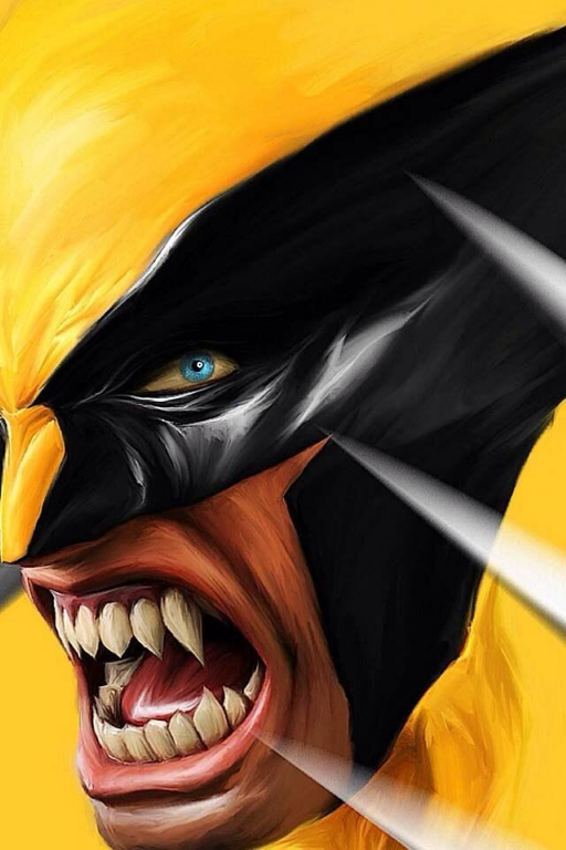 Wolverine Yelling 3982 Print Poster