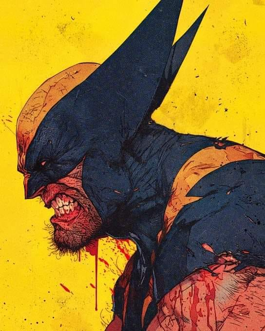 Wolverine Yellow Costume Rage 2925 Jigsaw Puzzle